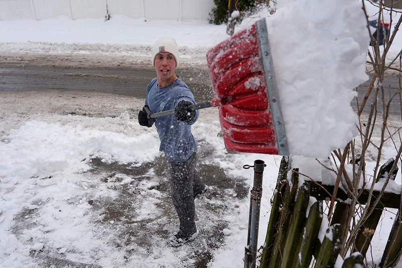 US Winter Blast Weather photos: Cincinnati snowfall