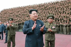 Kim Jong Un supervised multiple rocket launchers designed to target South Korea's capital