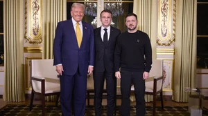 | Photo- Volodymyr Zelenskyy 'X' Handle : Zelenskyy, Macron, Trump Meet In Paris, Call For End To War In Ukraine