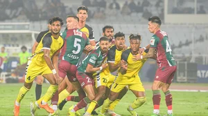 Photo: Indian Super League : Mohun Bagan Super Giant Vs Hyderabad FC, ISL 2024-25.