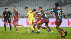 Photo: Indian Super League : Mohun Bagan Super Giant Vs Hyderabad FC, ISL 2024-25.