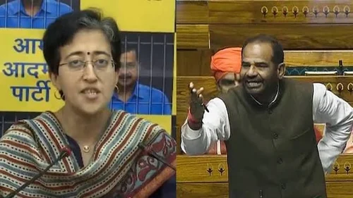 | Photo- PTI : Delhi Polls 2025: Bidhuri Jabs Atishi Again, Says Prents Bcked Terrorist Afzal Guru