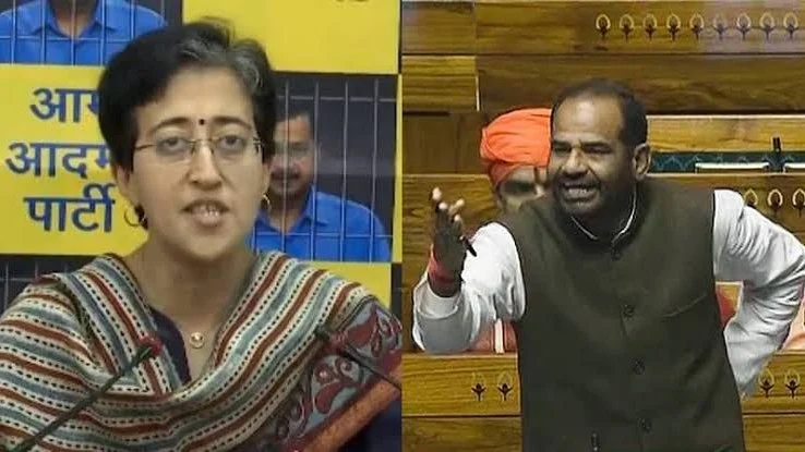 Delhi Polls 2025: Bidhuri Jabs Atishi Again, Says Prents Bcked Terrorist Afzal Guru