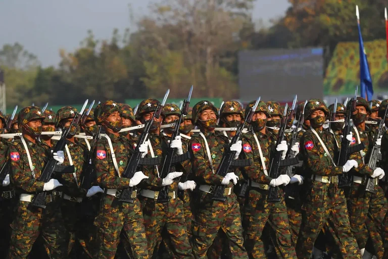 Myanmar's military is now estimated to control less than half the country|  - AP 