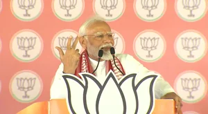 File Photo : PM Modi addressing an election rally |