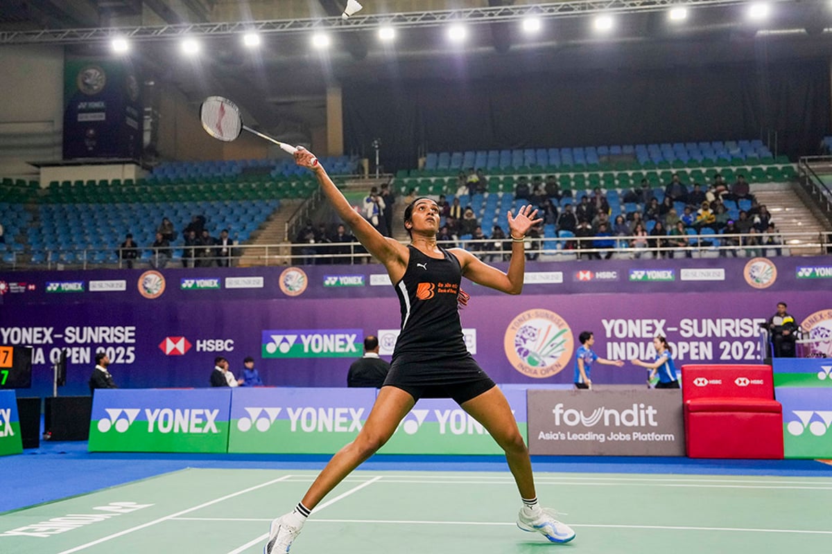 Yonex-Sunrise India Open 2025 - Super 750 badminton tournament Photo- PV Sindhu