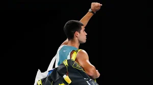 Carlos Alcaraz bowed out of the Australian Open