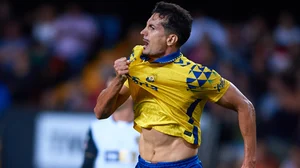 Alex Munoz made the difference in Las Palmas' victory over Girona.