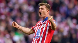 Alexander Sorloth scored the only goal in Atletico Madrid's win over Getafe.