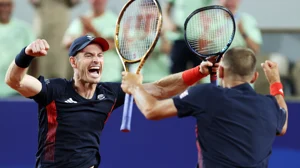 Andy Murray and Dan Evans are through to the quarter-finals at the Paris Olympics