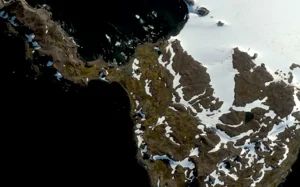 X : Satellite Picture Of Antarctica