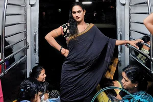 Photo: Anushree Fadnavis : Ladies Special: Women are always surrounded by men—at home, office, or in public spaces. The ladies compartment of the Mumbai local train becomes a unique space that feels like it has been specifically designed for them