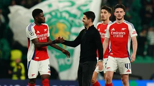 Arsenal thrashed Sporting CP.