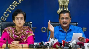 | Photo: PTI : Govt to arrest Delhi CM Atishi, claims AAP chief Arvind Kejriwal