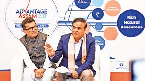 Assam Chief Minister Himanta Biswa Sarma at Advantage Assam 2.0