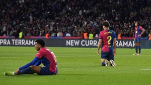 Barcelona were beaten by Atleti on Saturdy