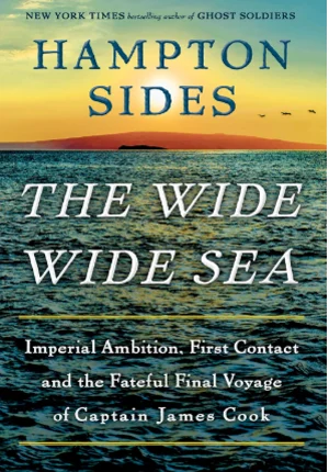 Amazon : Book cover of 'The Wide Wide Sea'