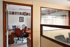 Photo: Suresh K Pandey : A Kind of Refuge: The editor’s cabin at Outlook magazine’s AB-10 office in New Delhi