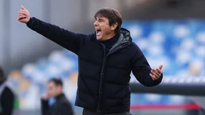 Napoli coach Antonio Conte