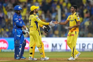 Photo: AP/Rafiq Maqbool : IPL: MI vs CSK