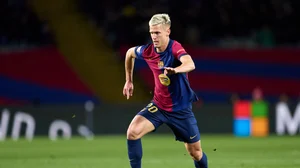 Barcelona midfielder Dani Olmo