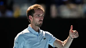 Daniil Medvedev at the Australian Open