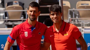 Novak Djokovic and Carlos Alcaraz