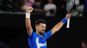 Novak Djokovic downed Carlos Alcaraz