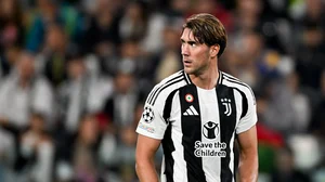 Dusan Vlahovic endured a frustrating game for Juventus on Tuesday