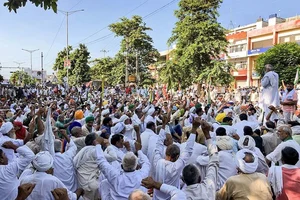 Farmers Continue Protest Outside Karnal Secretariat, Showdown Likely To Continue Until Demands Are Met