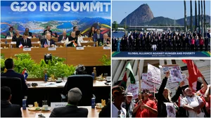 | Photo: AP : The 19th G20 Summit is being held in Rio de Janeiro, Brazil  