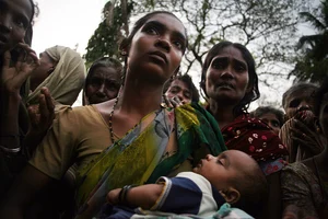 Getty Images : Child Labour and Begging: Relatives and parents of the children who were rescued from Kurla Terminus at Mankhurd Child Home (representative image)