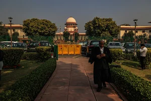 Representative Image/Getty Images : Media Persons , Lawyers are seen inside the premises of Supreme Court during the final Verdict of Jammu and Kashmirs Article 370 in New Delhi India on 11 December 2023.