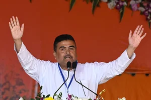 Getty Images : Bharatiya Janata Party (BJP) Leader of Opposition Suvendu Adhikari 