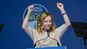 | Photo: AP : Italian Prime Minister Giorgia Meloni