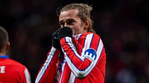 Atletico Madrid goalscorer, Antoine Griezmann