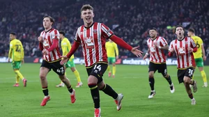 Harrison Burrows was the Blades' hero at Bramall Lane