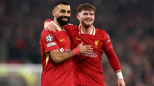 Harvey Elliott and Mohamed Salah were both on target for Liverpool