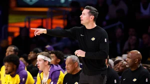 Los Angeles Lakers coach JJ Redick