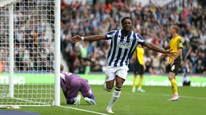 Josh Maja celebrating