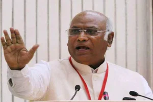 Congress president Mallikarjun Kharge 