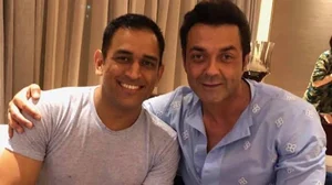 Instagram : MS Dhoni, Bobby Deol