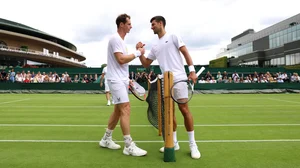 Andy Murray and Novak Djokovic