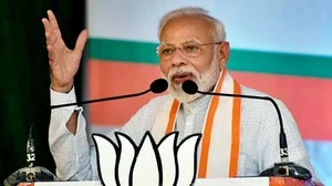 PTI : PM Narendra Modi at addressing a public meeting |