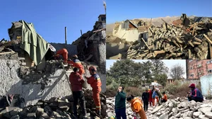 |Photo: AP : 53 Dead After 7.1 Quake Jolts Tibet, Nepal