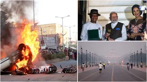 | Photo: PTI : PM Modi's Historic Nigeria Visit, Unrest In Manipur And Other Stories 