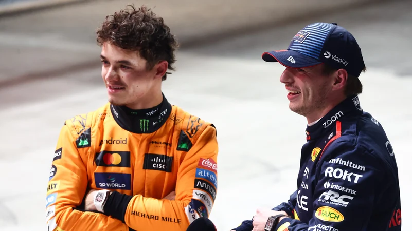 F1 Lando Norris and Max 