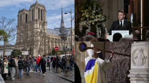 | Photo: AP : Notre Dame's Bells Ring For First Time Since Tragic Fire