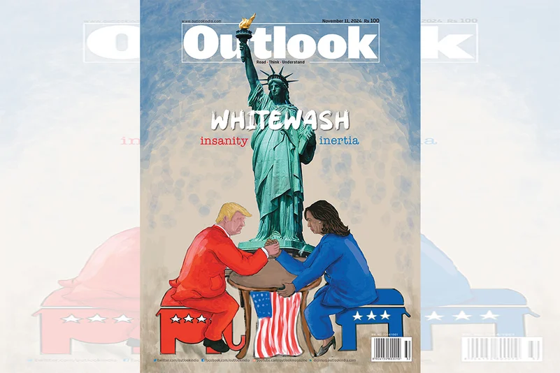 Outlook Magazine cover Whitewash