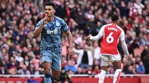 Ollie Watkins silenced the Emirates Stadium as Aston Villa beat Arsenal in April.